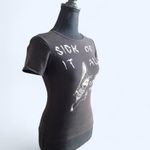 Black vintage 2000 Shwartz Sick of it All band tee Size Small Photo 3