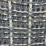 Lea & Viola  Blue & White Textured Tweed Like Knit Sweater Sz S Photo 6