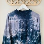 Free People  Be Free Tie Dye Oversize Long Sleeve T-Shirt Charcoal Combo … Photo 1