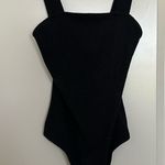 American Eagle Black ribbed bodysuit tank Photo 0