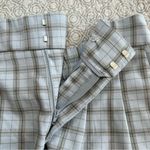 Urban Outfitters NEW! Kennedy Blue Plaid Pleated High Waisted Shorts Size S NWT Photo 13