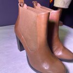 Isaac Mizrahi  Tan Ankle Booties Photo 3