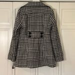 Iz Byer  California NWT black and white houndstooth peacoat size Large Photo 5