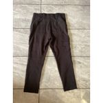Betabrand  Black M Petite Sateen Twill Stretch Pants Women's Photo 2