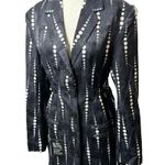 Quaint Ludovica Dress Blazer Long Sleeve Cutouts Mini Womens Size 34/XS MSRP$225 Black Photo 4