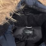 Mackage  Kerry Navy Down Coat Fur Hood Longline Parka Winter Jacket XS Photo 8