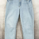 H&M  Jeans Womens 8 High Rise Light Wash Barrel Leg Grunge Minimal Y2K Capsule Photo 0