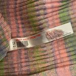 Daily Practice by Anthropologie Ribbed long sleeve stripe Sweater midi Dress S Pink Photo 8