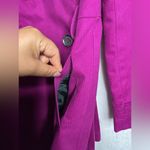 EXPRESS Women's Purple Double-Breasted Coat size S Photo 6