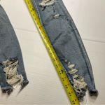 American Eagle Women Sz 2 Hi Rise Jegging distressed next level stretch Jeans Photo 11