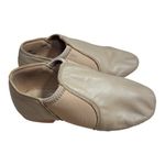 Capezio Split Sole Jazz Shoes Tan 11M Little Kid Runs Small Preowned Photo 0