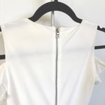 Alice + Olivia NWT Air Meya Bodycon Midi Dress Bridal Off White Wedding Size 0 Photo 6