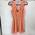 Cupcake And Cashmere Babydoll Chiffon Iniko Blouson Dress Pink Photo 8