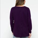 ✨Faith + Zoe Divara Button Back Pullover✨ Blue Size L Photo 1