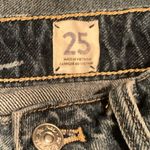 We The Free  Free People Bailey frayed edge denim mini skirt. Size 25 Photo 8