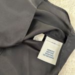 Old Navy Sz S 100% Silk Black Y2k Going Out Top Peplum Preppy Grunge Whimsigoth Photo 5