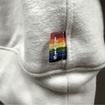 Levi's  White Relaxed Graphic Logo Crew Neck Cotton Long Sleeve Sweatshirt Large Photo 7