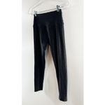 Beyond Yoga  Softshine High Waisted Midi Foil Glitter Leggings Gray Medium Photo 6