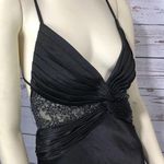 Nightway black prom dress with low crisscross back Photo 4