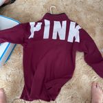 PINK - Victoria's Secret PINK maroon sweatshirt Photo 1