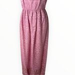 Vintage Samax Pink Lace Maxi Dress Size 12 Fairy Coquette Cottagecore Prairie Photo 3