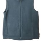 Woolrich  ladies cozy zip up fleece vest size medium warm fall cute Photo 2