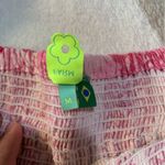 Farm Rio women's medium Colorful Floral Long Sleeve Dress linen smocked Photo 4