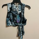 Show Me Your Mumu NWT  Conga Palm Wrap Top- Size Small Photo 3