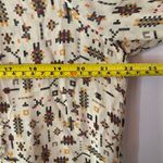 Proenza Schouler White Geometric Print Long Sleeve Blouse 100% Silk Women size 6 Photo 7