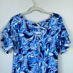 Lilly Pulitzer Dianna Dress High Tide Navy You Are The Zest Size Medium Preppy Photo 8
