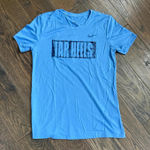  Women's UNC Tarheels Blue Nike Tshirt Size Small Photo 0