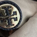 Tory Burch  Amanda leather clutch crossbody bag black Photo 7