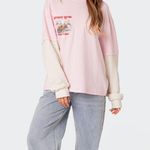 Edikted Layered Long Sleeve T-Shirt Photo 3