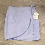 Altar'd State Altar’d State Periwinkle Purple Skirt Front Flap Side Zip Small Photo 0