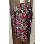 Tommy Bahama Midnight Orchid lace-up tunic coverup Photo 3