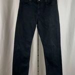 Wrangler Size 30 Straight Fit Black Jeans Outdoor Work Chore Business Casual Photo 0