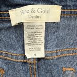 Fire & Gold Denim Shorts Womens 12 Blue Rolled Cuff Casual‎ Stretch Jean Summer Photo 2