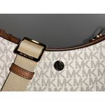 Michael Kors  Briley Small‎ Logo Messenger Shoulder Bag - Vanilla NWOT Photo 4