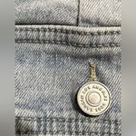 KanCan Womens High Rise Jeans Size 9 Blue Light Wash Relaxed Loose Fit Raw Hem Photo 8