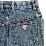 Guess by Marciano Vintage Georges Marciano Guess Blue Denim Skirt Size 27 USA Made A4 Photo 8