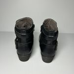 Rockport Womens Carly Strap Bootie Ankle Boots Side Zip Leather Size 7 Black. Black Photo 3