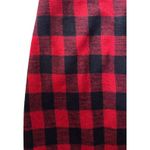Madewell  Red and Black Buffalo Plaid Checkered Mini Skirt E5098 Photo 4