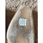 Toteme Croc Embossed Leather Square Toe Mules Kitten Pumps Womens Italy 39 US 9 Brown Photo 14