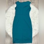 Miusol Teal Midi Dress with Embellishment Blue Photo 2