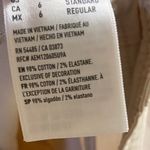 American Eagle  low rise baggy flare stretch beige women 28W NWT Photo 7