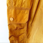 Good American Shine Boyfriend Cargo Jogger Nylon Size 1 Small Bronze Brown Fall Photo 10