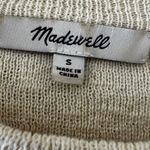Madewell Cream Ivory Muscle Sweater Tee Bohemian Cotton Blend Preppy SZ M # 2448 Photo 7
