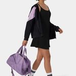 Halara Everyday Cloudful 2-in-1 Flare Dress-Wannabe-Longer Length Black XS Photo 4