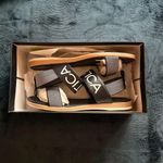 Nautica Size 8.5 Navy Blue Kristy Flat Sandals Photo 7