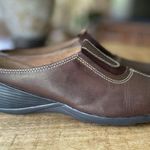 Naturalizer  Womens Allia Brown Leather Clogs Slip on Mules Slides Size 8.5M Photo 0